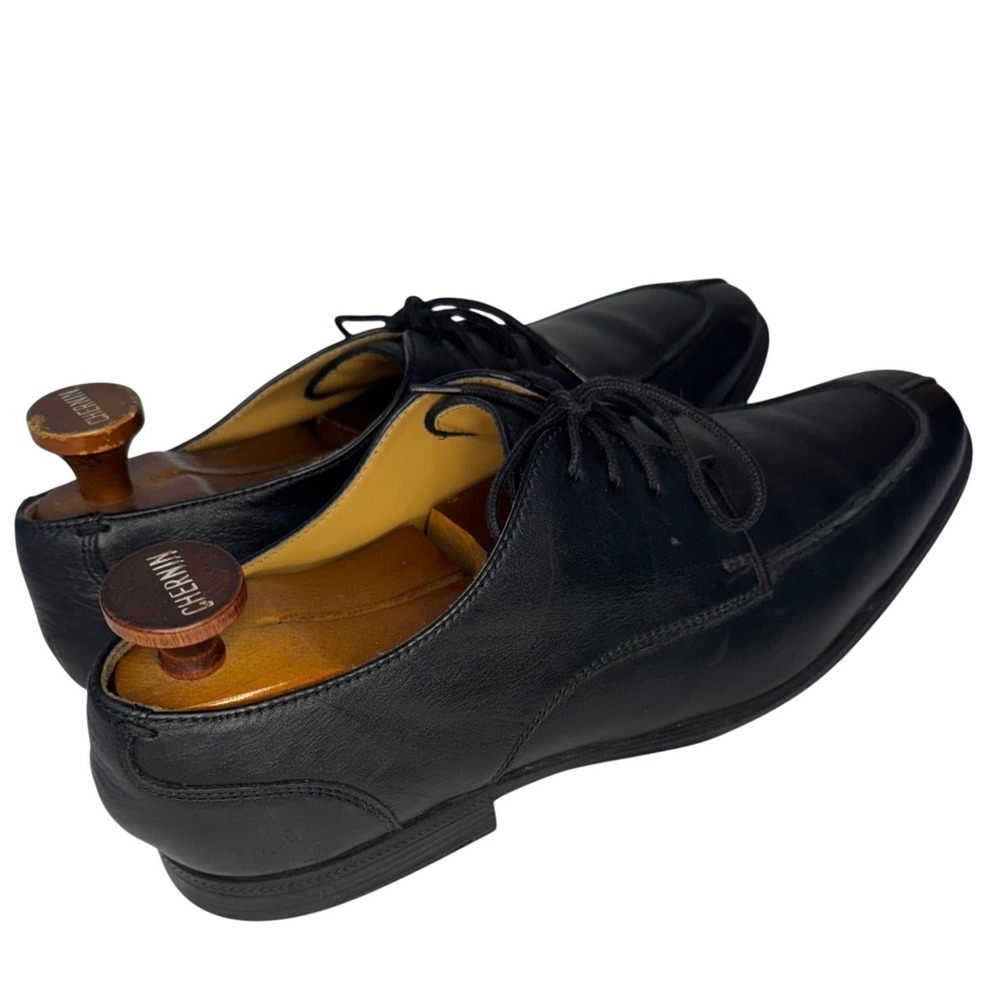 Cole Haan Adams Split Toe Oxford Shoes Mens 10M Black Leather‎ Dress